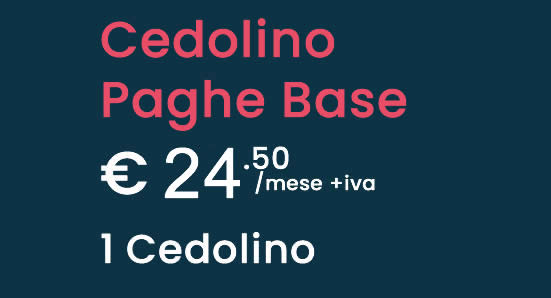prezzo dei pacchetti buste paga