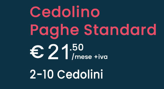 prezzo dei pacchetti buste paga