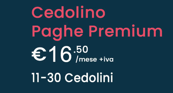 prezzo dei pacchetti buste paga
